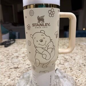 Stanley Cream Custom Engraved Winnie the Pooh Mug
